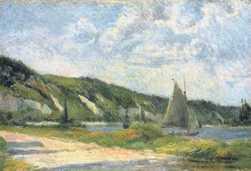 As falésias de La Bouille, 1884