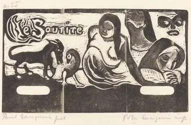 Página de título de "O Sorriso"