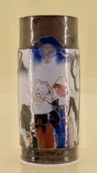 Vaso com cenas bretãs