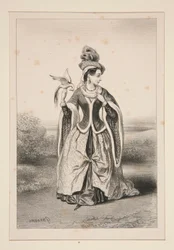 (CHATELAINE IDADE MÉDIA.)