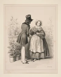 Vendedora de flores