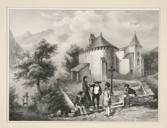 Capela de Assoute, perto de Eaux-Bonnes