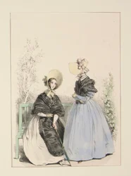 JULHO DE 1837. Chapéus de palha.