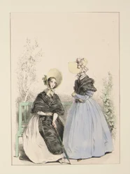 Julho de 1837. Chapéus de palha. ...
