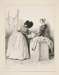 Costureira de roupa branca