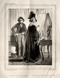As Atrizes: Eu pedi um chapeuzinho !, 1843.