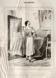 Os Lorettes, 1842.