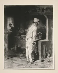 Monsieur na cozinha, Madame ao piano.