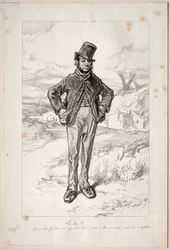 Fisionomia parisiense: segunda-feira, 1857-58.