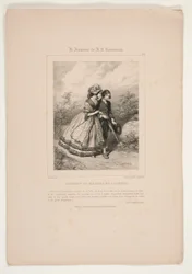 ROUSSEAU E MADAME DE LARNAGE.