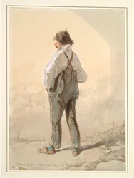 Os subúrbios: Stock Raiser e Captain, provavelmente 1859-1860.