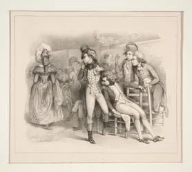 Uma bela mulher em 1790