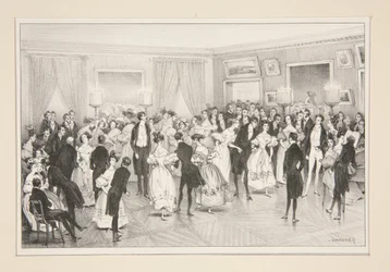 Um baile na Chaussée d