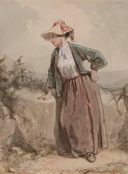 Jovem camponesa