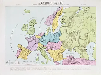 A Europa em 1871, 1871