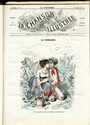 Ilustração de La Chanson (revista), número 27