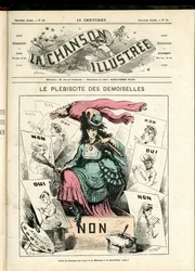 Ilustração de La Chanson (revista), número 58