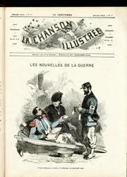Ilustração de La Chanson (revista), número 77