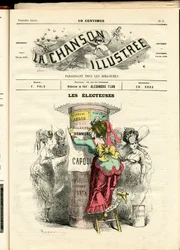 Ilustração de La Chanson (revista), número 9