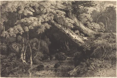 Córrego Saint-Pierre perto de Pierrefond