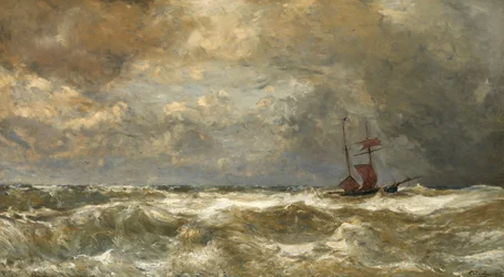 Mar Áspero (óleo sobre tela)