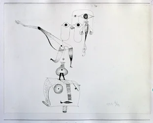 Um Capricho de Equilíbrio (Desenho, século XX)