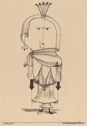 Die Hexe mit dem Kamm Witch with a Comb, 1922.