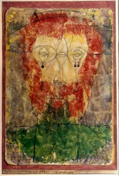 Pintura Lomolarm de Paul Klee (1879-1940) (ec.suiss.) 1923 (óleo sobre tela)