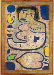 Canção de amor na lua nova (pintura sobre tela)