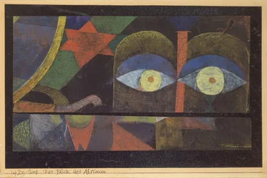 O olhar de Ahriman, 1920.
