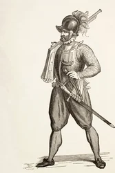 Arqueiros do século XVI.