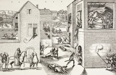 O massacre do dia de São Bartolomeu em agosto
