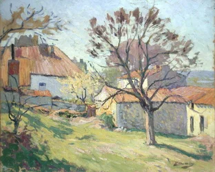 Spring Light, Saintonge (óleo sobre tela)