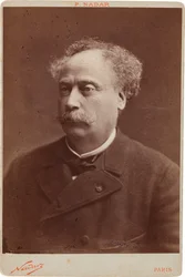 Alexandre Dumas, filho 1824-1895, c. 1886.
