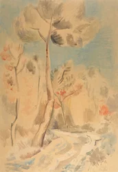 O Pinho (lápis e aguarela sobre papel)