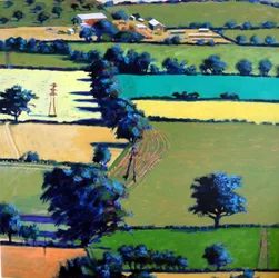 Rumo ao Upton (acrílico a bordo)
