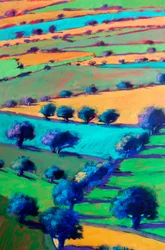 West Malvern #2 (pormenor), 2024 (acrílico sobre cartão)