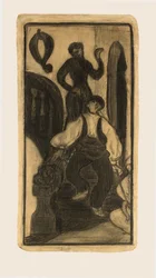 Staircase an Inn, País Basco, 1893