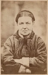 Epilepsia histérica, plana V de &39;Iconografia fotográfica de La Salpetriere&39; por Bourneville e P. Regnard, Paris, 1876 (impressão albumen)