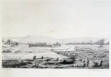 Porte dAuteuil, Cerco a Paris, 1870-1871