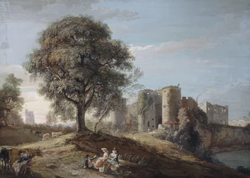 Castelo de Chepstow, década de 1790