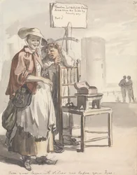 Londres Cries: "Transforme o seu Cobre em Prata Agora Antes dos Seus Olhos" (Desenho da Página de Título)