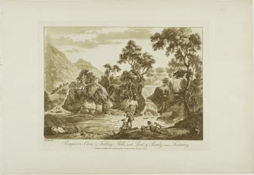 Pengeran Corn and Fulling Mills, com Pont y Pandy, perto de Ffestiniog