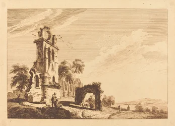 Abadia em ruínas
