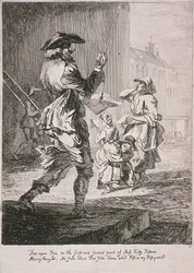 Artistas de rua, Gritos de Londres, 1760