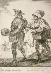 Dois vendedores de colheres, Gritos de Londres, 1760