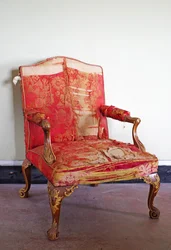 Uma poltrona aberta George III