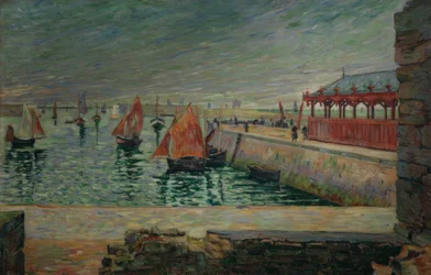 O mercado do peixe, Port-en-Bessin