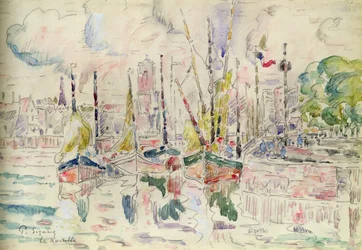 La Rochelle (aguarela sobre papel)