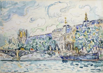 Palácio do Louvre, 1910